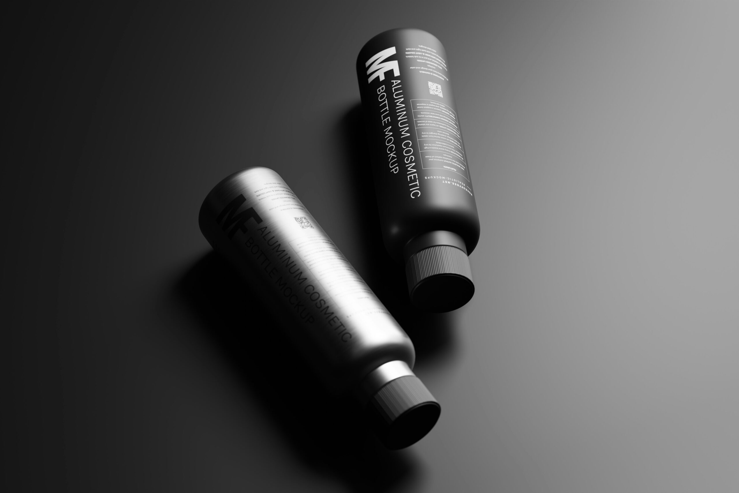 Side-by-side comparison of poorly applied versus well-blended concealer.