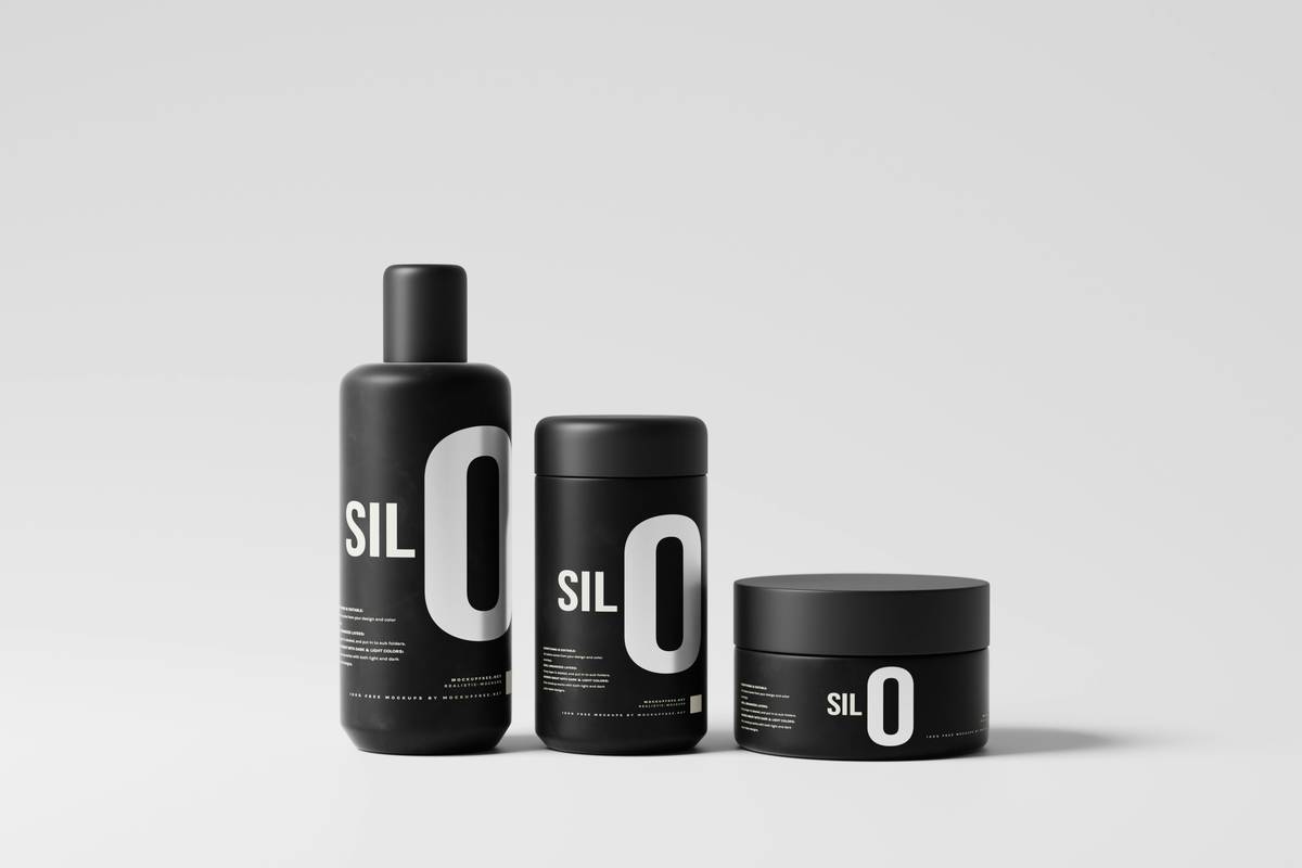 A close-up shot of a natural glow palette on a vanity with brushes nearby